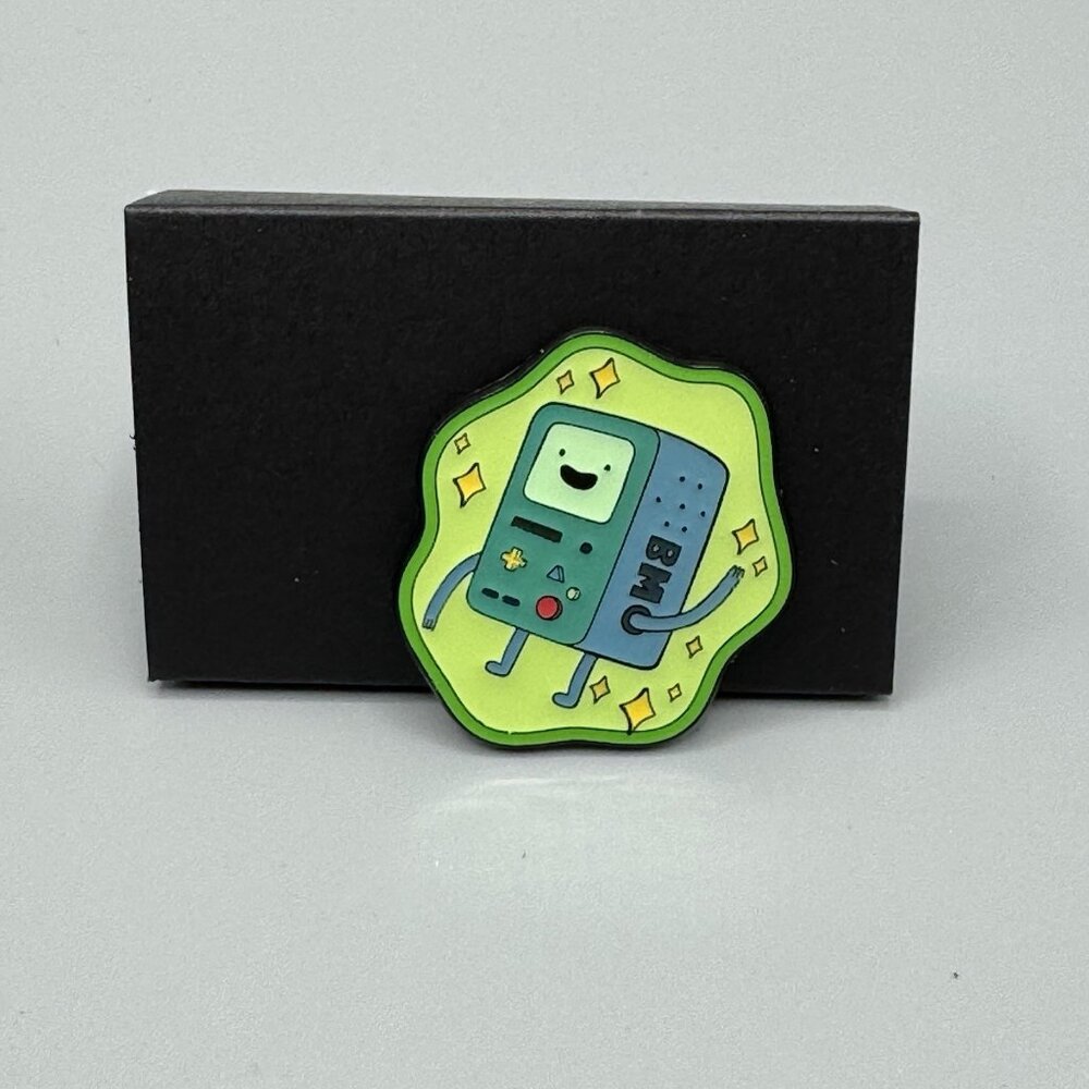 Adventure Time BMO Blob Blind Box Enamel Pin New Open Box